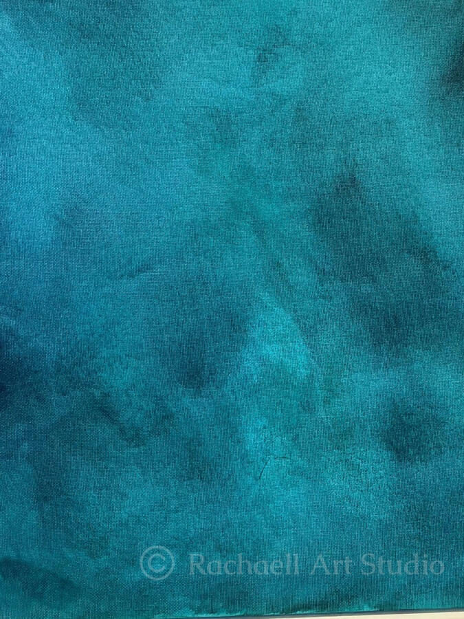 Emerald Skies, Acrylic on Canvas, 20" x 16"