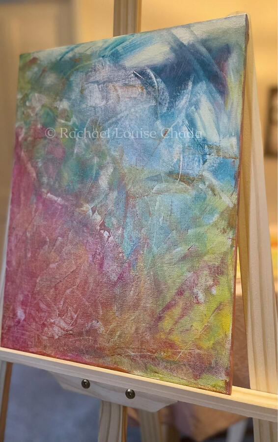 Elements, Acrylic on Canvas, 16" x 12"