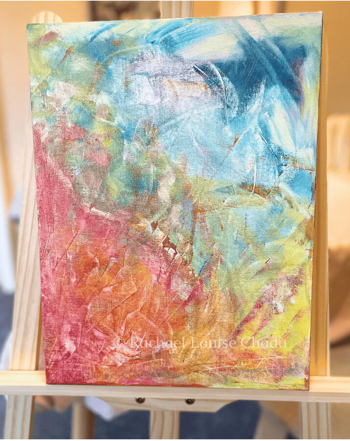 Elements, Acrylic on Canvas, Size: 16" x 12"